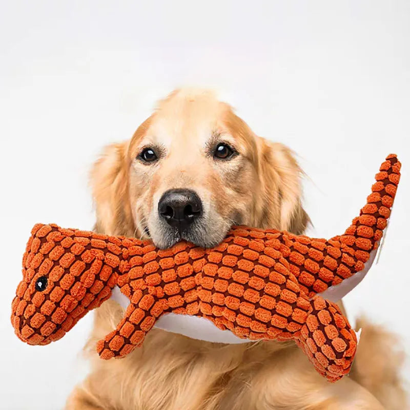 Dinosaur Plush Toy for Dogs