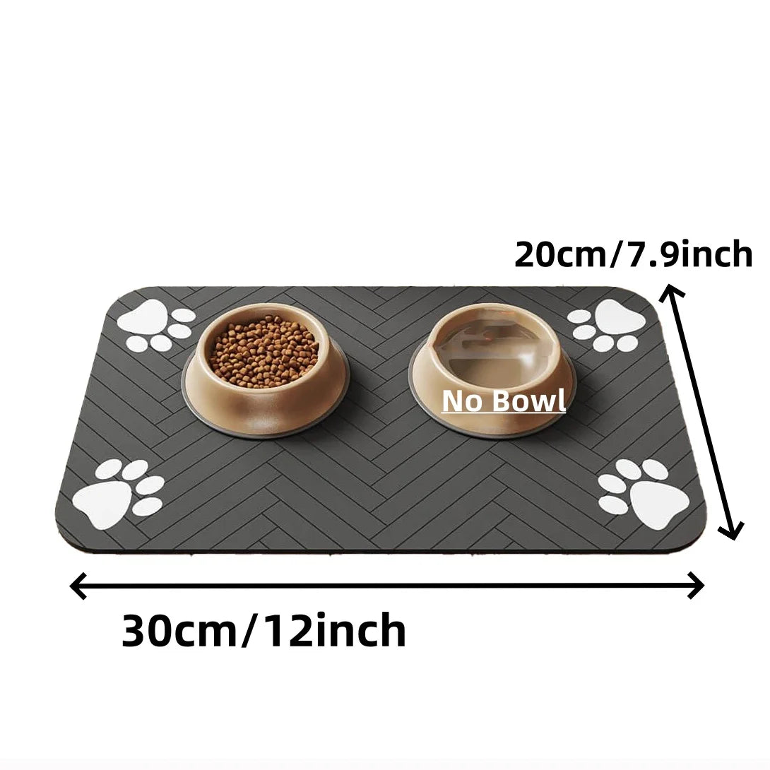 Pet Feeding Mat - Absorbent and Waterproof