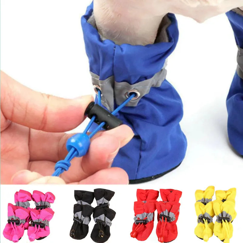 Waterproof Dog Shoes - Anti-Slip Rain Boots for Dogs