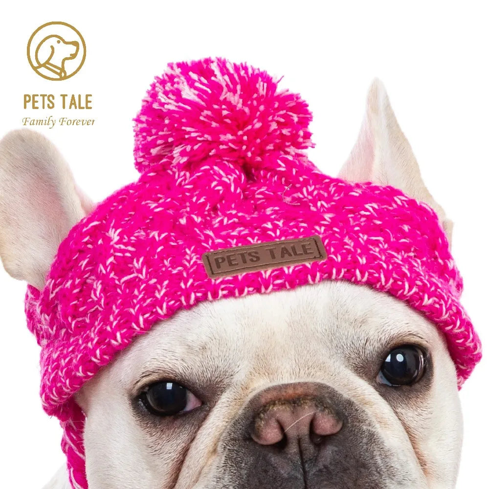 Winter Warm Knitted Pet Hat