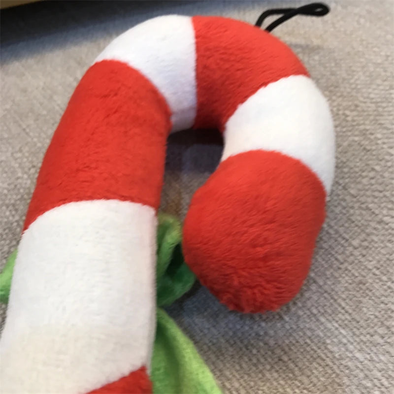 Christmas Candy Plush Squeak Toy