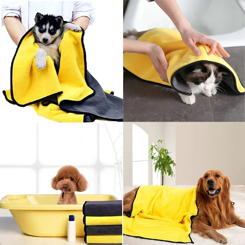 Quick Drying Fiber Pet Towel